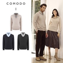 [쇼핑엔티] 코모도 22FW 파격초특가! 레이어드 니트 셔츠 3종 남성