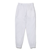 632599 말본 MALBON GOLF 우븐 밴딩 조거팬츠 WHITE WOMAN Woven Banding Jogger M2222PPT13WHT