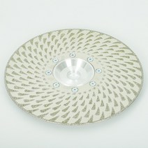 콘크리트폴리싱 9인치 230mm 구멍 22mm 은 전기 도금 다이아몬드 커팅 디스크 그라인딩 시트 석재 콘크리, 01 9 inch 230 mm