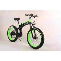 - 2020 고성능 26인치 스테이트 전기 팻바이크 터보제트 풀샥 접이식 48V 500w(최대출력1000w급) 유압브레이크 속도45~50k이상 대용량밧데리13A, 3단크랭크48T