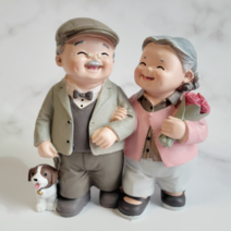 거실인테리어소품 부모님선물 도자기인형, 1.산책