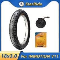 INMOTIONV11 외발 자전거 셀프 밸런싱 스쿠터 18x3.0 CST 타이어 오리지널 부품 18 인치 오프로드 내부 및 외부 타이어 액세서리, [02] 1pcs Outer Tire