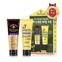 [한정수량] 닥터그루트 집중케어 + 제이몬스터즈 샴푸 75ml x 2개 체험키트, 옵션선택
