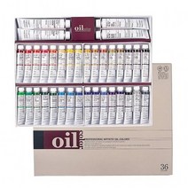 일음쇼핑^^*m신한 유화물감 세트(36색-20ml) 학생용 고급 그림 용물감일medi^*^, ab*^^선택없는