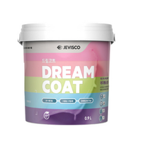 제비스코 벽지페인트 셀프페인트 드림코트 올인원 에그쉘광 0.9L, (에그쉘광)올리브그린