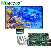 7 인치 1920x1200 FHD 터치 스크린 기본 풍경 디스플레이 모드 Win10 11 라즈베리 파이 리눅스 안드로이드 TV 박스 게임 LCD, 02 Screen with board
