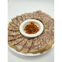 국내산 돼지 머릿고기 99.9% 고기함유 편육 술안주 편의점안주 순대 돼지부속, 265g, 2팩