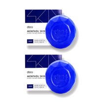 오베오 진화광수 멘톨(MENTHOL)멘솔 스킨바 클렌징비누, 2개, 110g