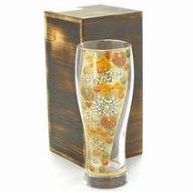 구야야키＋Glass 비아컵 금꽃꽂이 ～유리에의 전개～ 이시카와 브랜드 수상 제품