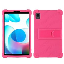 ebook리더기 이북 북 전자책 단말기 전자북Realme Pad 미니 케이스 pad Mini 8.7 인치 태블릿 용 스탠드 커버 KickStand 소프트 실리콘 보호 쉘, 06 rose red, 01 For Realme pad mini
