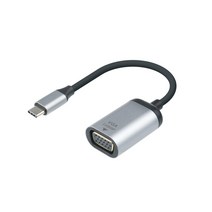 Coms USB 3.1 C타입 to VGA 변환 컨버터 케이블 20cm, TB400
