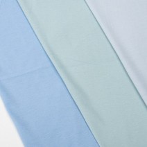 유명한원단 티셔츠원단 40수 모달 혼방 면 싱글 스판 다이마루 원단 3종, 블루(T삼일)