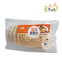 굿프랜즈 등심 돈까스 1kg, 단품