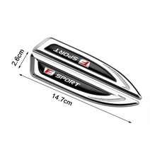 지프랭글러용품 지프랭글러jl용품 자동차 스타일링 사이드 도어 바디 펜더 스티커 칼 배지 장식 지프 레니, 02 Brown_18 for Lexus