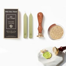 RT 실링왁스 초대장 고급편지 도장만들기(실링도장세트), 단품