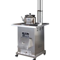 화목난로 가정용 스테인레스 겨울 실내 사무실 곤로, 50cm+부속(3m연통)