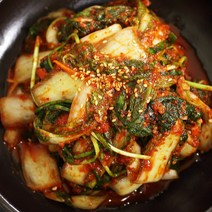 (시골마당) 고추가루 한톨까지 국내산 전라도 얼갈이 김치 1.5kg, 5kg