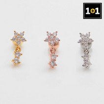 [메리그린] 패션 써지컬 레이첼 피어싱 하나 더