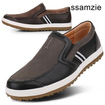 쌈지 스트라이프 컴포트 남성 로퍼 캐주얼 스니커즈 남자 슬립온