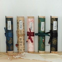 [갓샵] 두루마리 편지 예쁜 동양 편지지 [옛날 특별한 감성 감동 이색 100일 기념일 이, 상품선택:동양-너도밤나무(분홍)