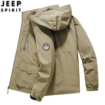 JEEP SPIRIT 남남성 후드 점퍼 봄 가을 후드 점퍼 남자캐주얼자켓 Y-JP8812+사은품