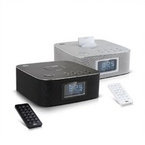 브리츠 BZ-M4060 라디오 시계 알람 블루투스 스피커, 실버