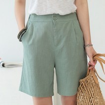 데일리앤 여성용 루어린넨 반바지