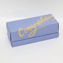 롤케이크 포장상자 1줄(연보라)