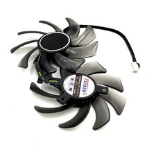 GTX 1070/1070TI 1060 GPU 팬용 그래픽 카드 냉각 4P 85MM 2 개, 한개옵션0