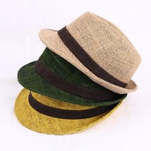 마페도라 린넨파나마햇 할아버지 중절모 할아버지모자