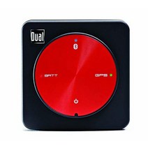 Dual Electronics 다목적 범용 블루투스 GPS 수신기 블랙 광역 증강 시스템 휴대용 부착 장치 포함 (XGPS150A)