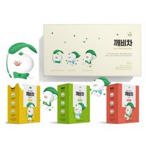 깨비차 세트 (옐로우 그린 레드), 1개