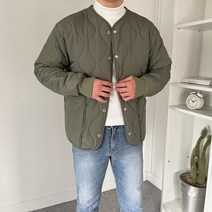 남자 오버핏 항아리 깔깔이 패딩 점퍼(3COLOR)