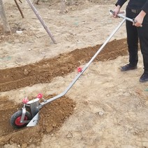 손으로 끄는 쟁기 도랑 괭이 제초 수동 밭갈이 텃밭, 1개