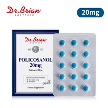 닥터브라이언 사탕수수 폴리코사놀 20mg 90타블렛/ 콜레스테롤/HDL/LDL, 90정, 1개