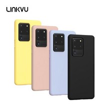 마니드림 [갤럭시S 노트]Linkvu 코튼 소프트 컬러 실리콘케이스 갤럭시 S23 S22 S21 FE 울트라 S20 S10 노트20 노트1