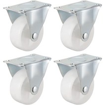 운반 바퀴 uxcell 캐스터 휠 5.1cm(2인치) 폴리프로필렌 상단 플레이트 20kg(20파운드) 용량 가구 카트, 한개옵션0