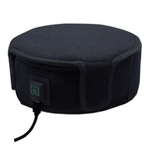 led 두피 탈모 헤어 관리 적외선 적색 빛 치료 기구 모발 성장 캡 탈모 헬멧 충전식 LED 모자 헤어, 01 Black