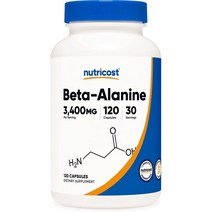 뉴트리코스트 베타 알라닌 캡슐 3400mg 120캡슐 약 1개월분, 상품선택