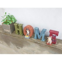 모델하우스 가구매장 HOME 이니셜장식 감성소품 가게오픈선물 식당개업선물 매장소품 레스토랑데코 홈데코