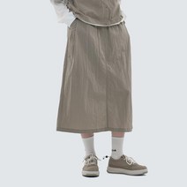 [스노우피크] [정품][스노우피크] 브라이트 여성 스커트 Tan Gray S24MWFSK75TG
