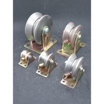 V로라 브이로라 앵글바퀴 앵글용바퀴 앵글용주철바퀴 32mm/50mm/65mm/75mm/100mm, 32mm