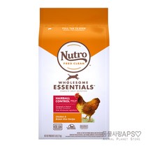 뉴트로 내추럴 초이스 캣 어덜트 헤어볼 (닭고기와 현미) 2.27kg, 1개