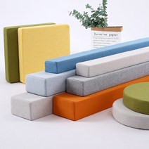 SKANDSALO 침대틈새쿠션 린넨 틈새쿠션 틈막이 침대 사이, 길이 120cm 그레이