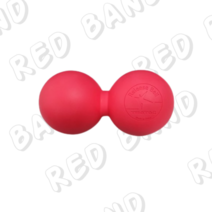 트라택 릴리즈 마사지 볼 피넛형, 레드, 2개