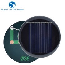 태양광컨트롤러 TZT 2V 35mA 0.07W D36MM 다결정 전지 패널 전원 충전 DIY 모듈 휴대용 배터리, 02 5pcs