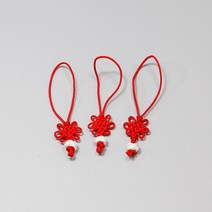 전통매듭 대 2.2cm×8cm 빨강 전통공예 장신구줄전통소품 노리프렌즈 만들기재료 전통꾸미기