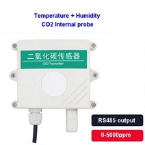 이산화탄소측정기 실내공기질관리법 고품질 20005000ppm1365 RS485 420mA 이산화탄소 미터 CO2 센서 송신기 420ma 변환기, 3 in 1 5000ppm+3 in 1 5000ppm