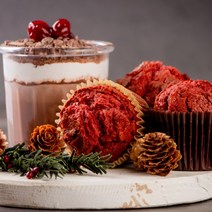 냉동생지 - 레드벨벳 머핀반죽 (1KG), 1개, 1kg