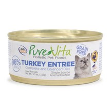 퓨어비타 앙트레 주식캔 156g 고양이습식사료, 터키 앙트레